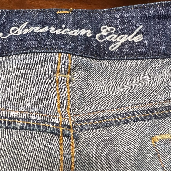 New American Eagle paint splattered distressed shorts - Picture 7 of 8